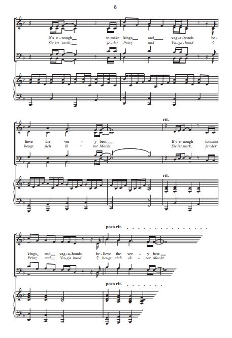 Can you feel the love tonight / Kann es wirklich Liebe sein