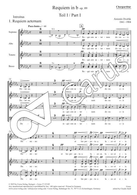 Requiem op. 89