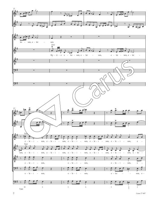 Seconda Messa G-Dur (1760)