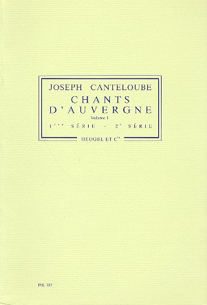 Chants d'Auvergne - Serie 1