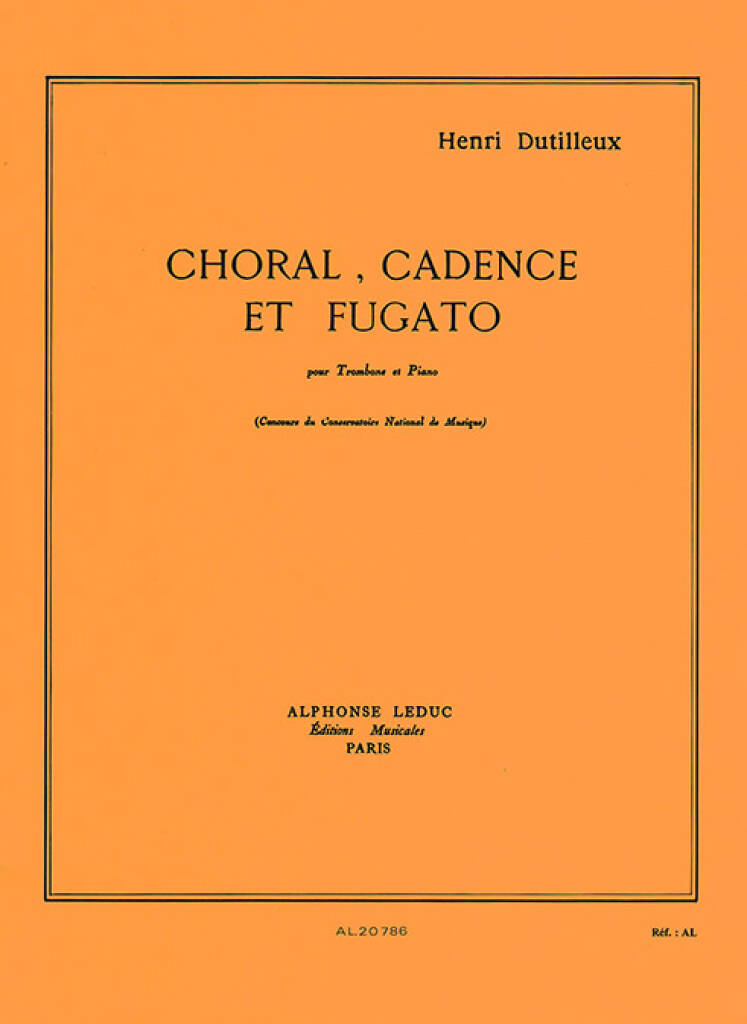 Choral, Cadence et Fugaro