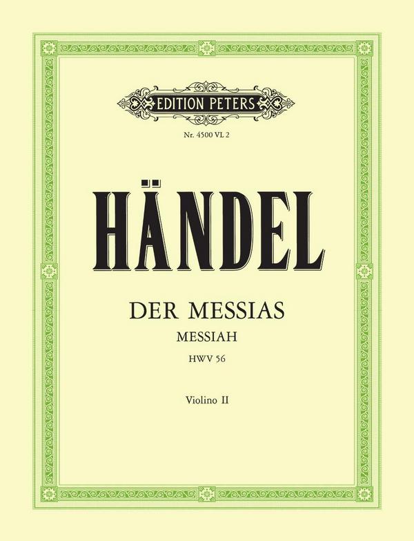 Der Messias / Messiah, HWV 56