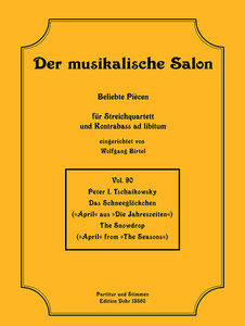 Das Schneeglöckchen "April aus Die Jahreszeiten"