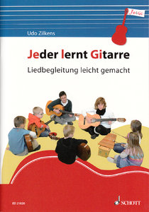 Jeder lernt Gitarre - Liedbegleitung leicht gemacht