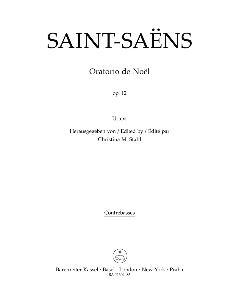 Oratorio de Noel, op. 12