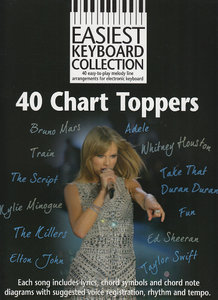 40 Chart Toppers - Easiest Keyboard Collection