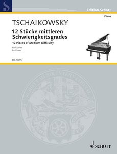 12 Stücke mittleren Schwierigkeitsgrades op. 40