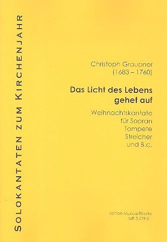 Das Licht des Lebens gehet auf