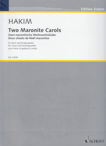 Two Maronite Carols / Zwei maronitische Weihnachtslieder (2013)
