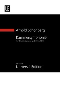 Kammersymphonie für 15 Solo - Instrumente op. 9