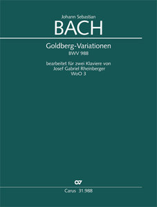 Goldberg-Variationen BWV 988