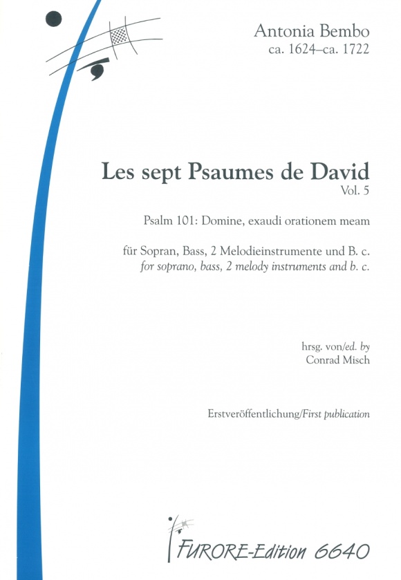 Les sept Psaumes de David, Vol. 5: Psalm 101: Domine, exaudi orationem