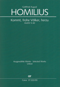 Kommt, frohe Völker, herzu, HoWV II.40
