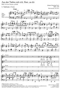 Aus der Tiefen rufe ich, Herr, zu dir, BWV 131
