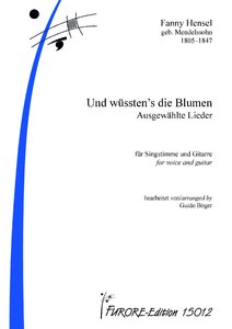 Und wüssten's die Blumen