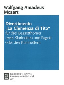 Divertimento La Clemenzo di Tito