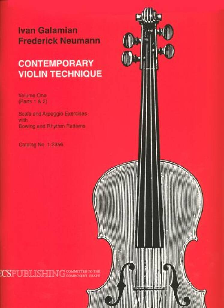 Contemporary Violin Technique 1