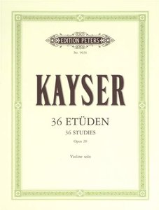 36 Etüden op. 20