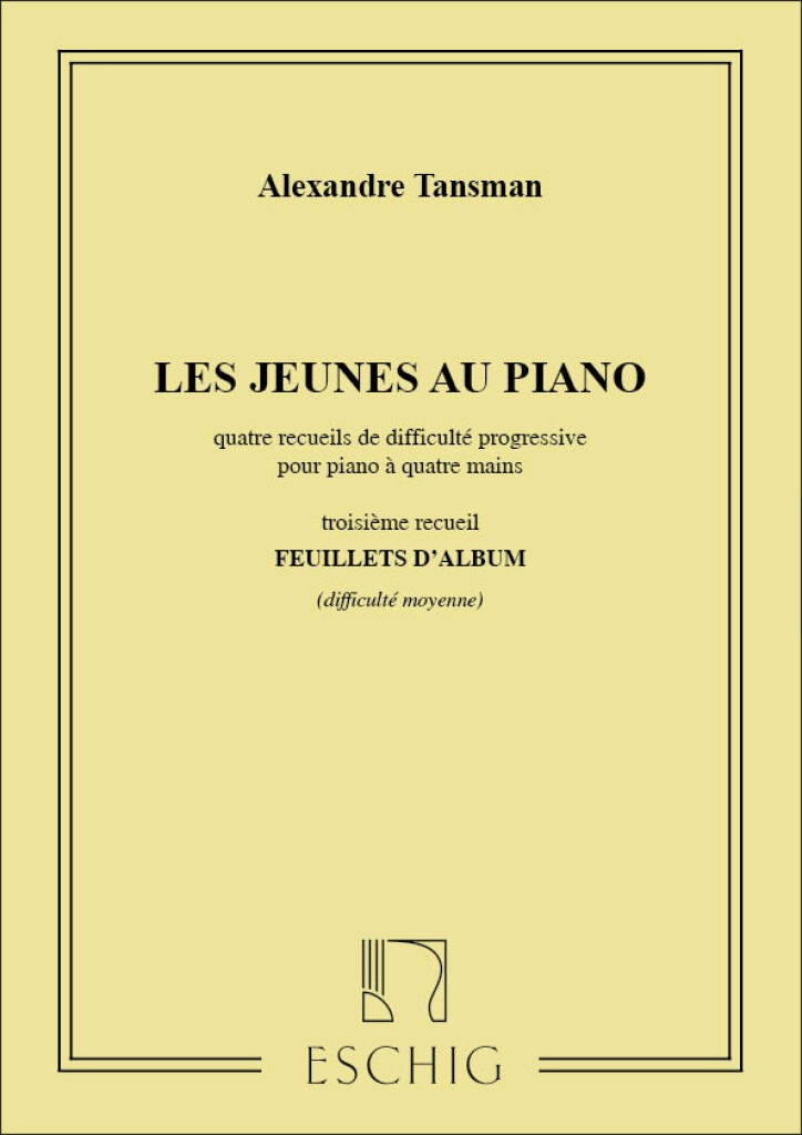 Les Jeunes auf piano, 3 recueil