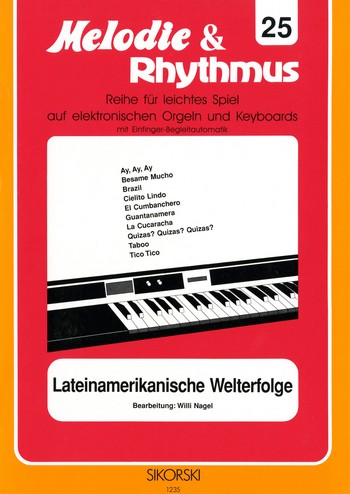 Lateinamerikanische Welterfolge - Melodie + Rhythmus 25