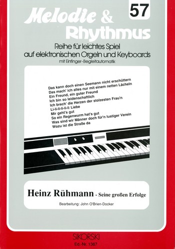 Heinz Rühmann - Melodie & Rhythmus 57