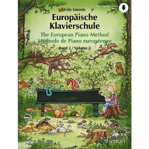 Europäische Klavierschule Band 2