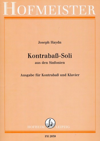 Kontrabaß - Soli aus den Sinfonien