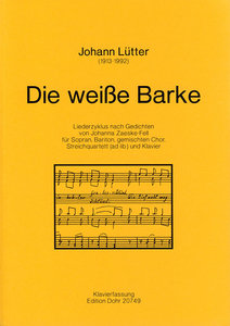 Die weiße Barke - Klavierfassung