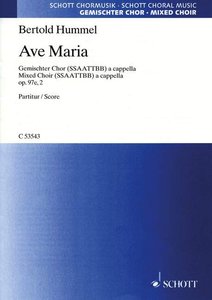 Ave Maria, op. 97e/2