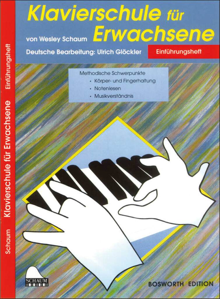 Klavierschule für Erwachsene - Einführungsheft = Band 1