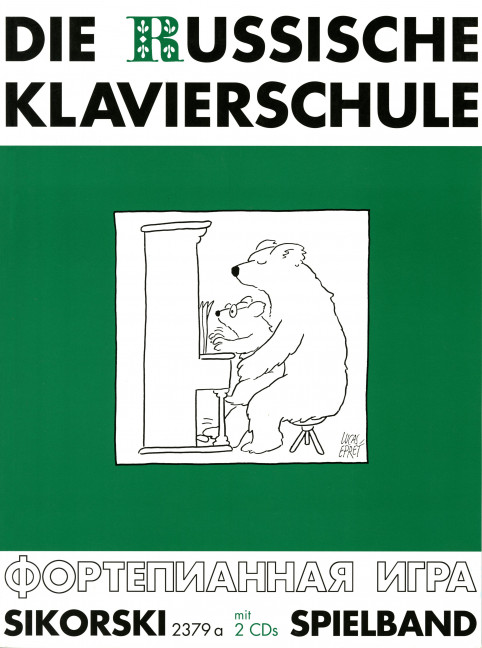 Die Russische Klavierschule Spielband mit CDs