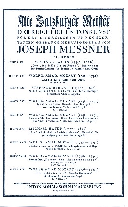 Kommet her, ihr frechen Sünder, KV 146