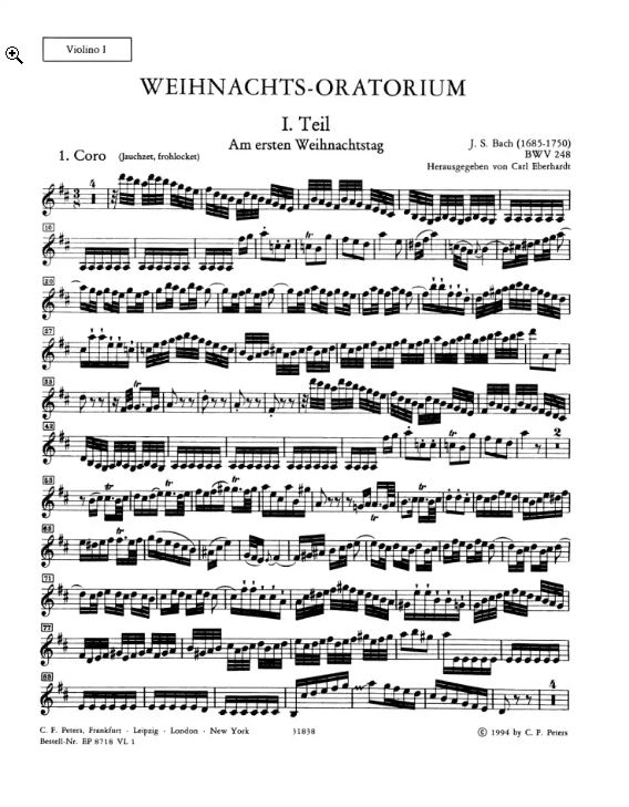 Weihnachtsoratorium, BWV 248