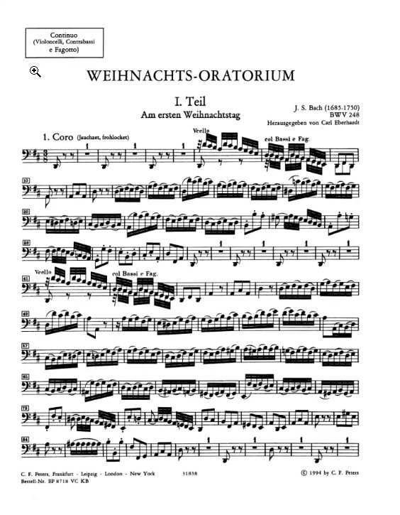 Weihnachtsoratorium, BWV 248