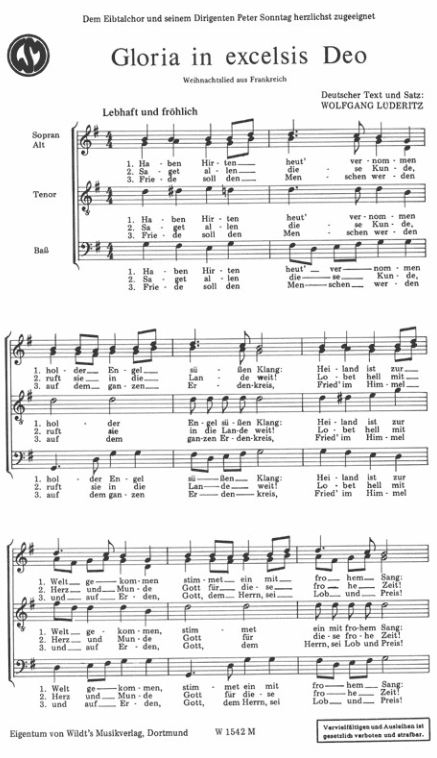 Gloria in excelsis Deo