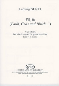 Laub, Gras und Blüch ... / Fü, fa