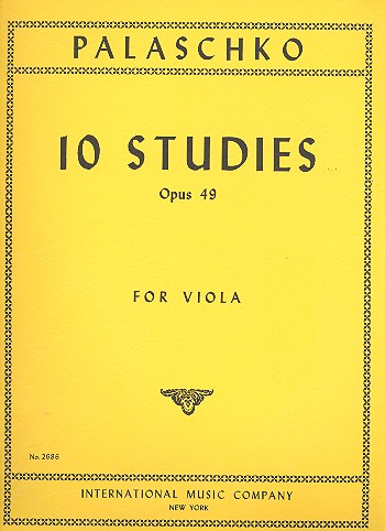 10 Etüden op. 49