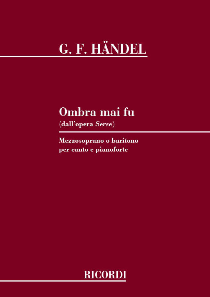 Largo - Ombra mai fu (aus Xerxes)