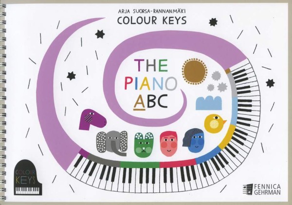 Colour Keys Piano ABC Book A