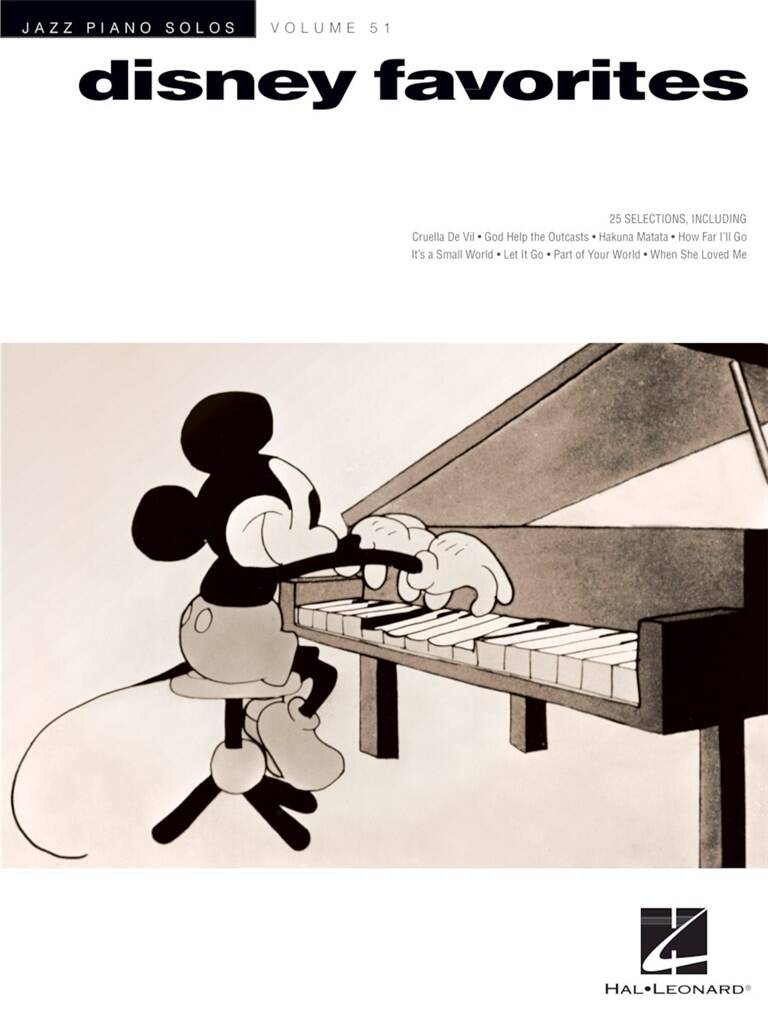 Disney Favorites - Jazz Piano Solo Series Vol. 51