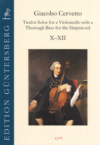 Twelve Solos op. 2, Sonatas X - XII