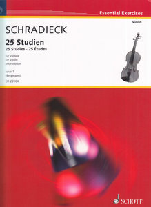 25 Studien op. 1