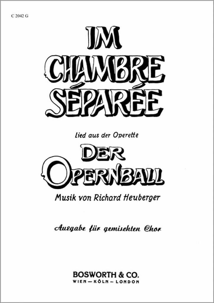 Im Chambre separee