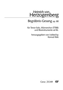 Begräbnis-Gesang, op. 88 (1895)