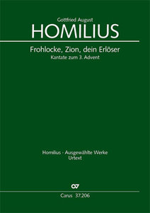 Frohlocke Zion, dein Erlöser, HoWV II.5