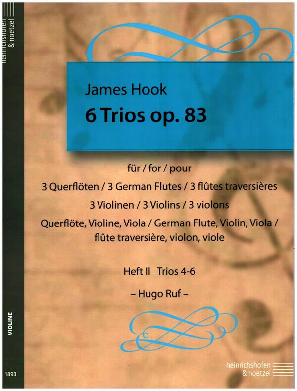 6 Trios op. 83 Band 2 (Nr. 4-6)
