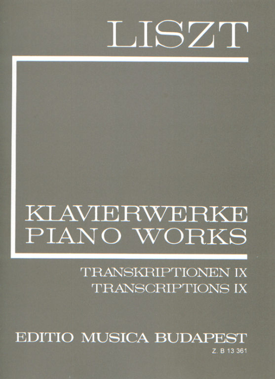 Transkriptionen Band 9 Gesamtausgabe II/24