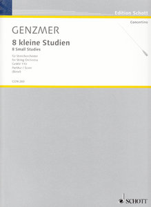 8 kleine Studien GeWV 110