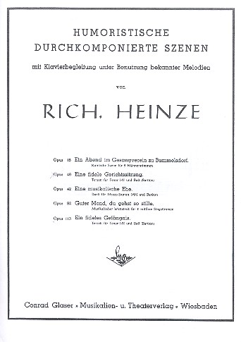 Eine fidele Gerichtssitzung op. 40
