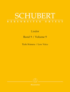 Lieder - Band 9 (tief)